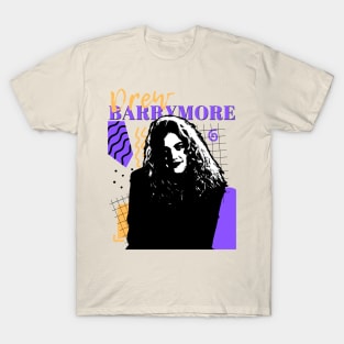 Drew barrymore retro style T-Shirt